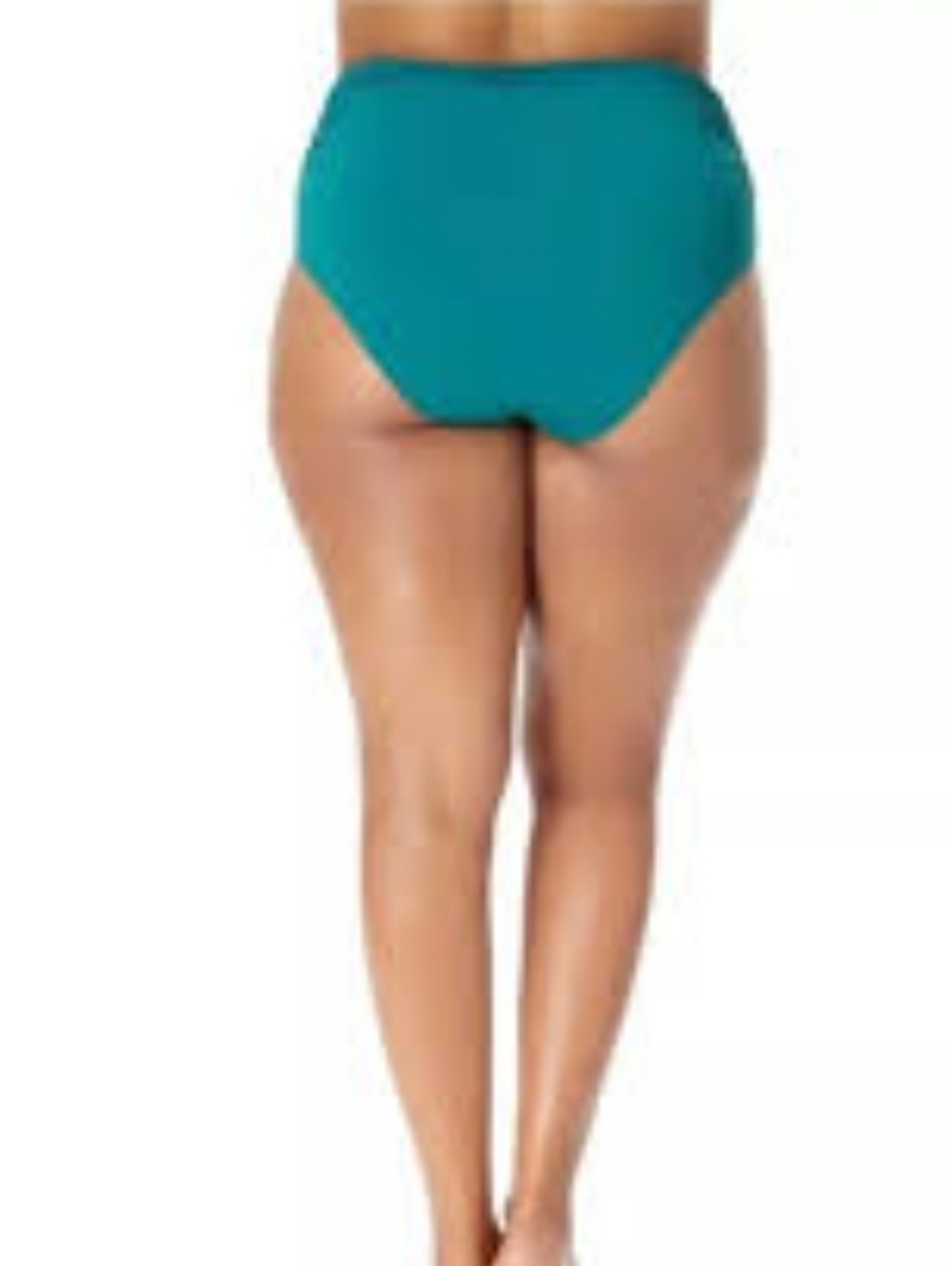 N Bikini Bottom Plus Size 24W  NWT 44$ Stretchy BLUE GREEN